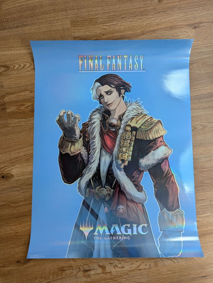 Pax 2025 Final fantasy X MTG poster emet-selch | eBay