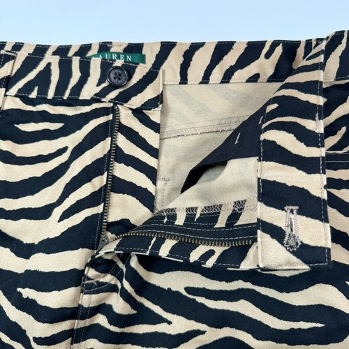 Lauren Ralph Lauren Damen-Jeansrock Tiger Tiermotiv Größe 8 - Bild 5 von 9