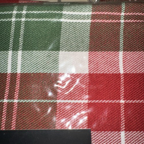 RALPH LAUREN 4pc NAPKINS RED/WHITE/GREEN TARTAN PLAID 20” x 20” bnip - Picture 8 of 9