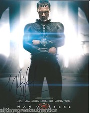 MICHAEL SHANNON SIGNED MAN OF STEEL 8X10 PHOTO W/COA GENERAL ZOD SUPERMAN