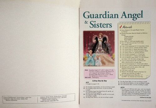 Guardian Angels Plastic Canvas Patterns By Needlecraft Shop - Picture 2 of 4