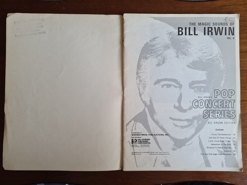 The Magic Sounds of Bill Irwin Vol. 4 Pop Konzert Serien Vintage Noten - Bild 3 von 4