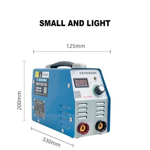 Máquina limpiadora de soldadura inversor electrolítica acero inoxidable limpiador de manchas negras - Imagen 5 de 8