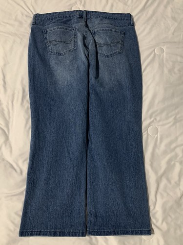 Vintage American Blues Denim Damen 14/32 Boho Crop  - Bild 2 von 12