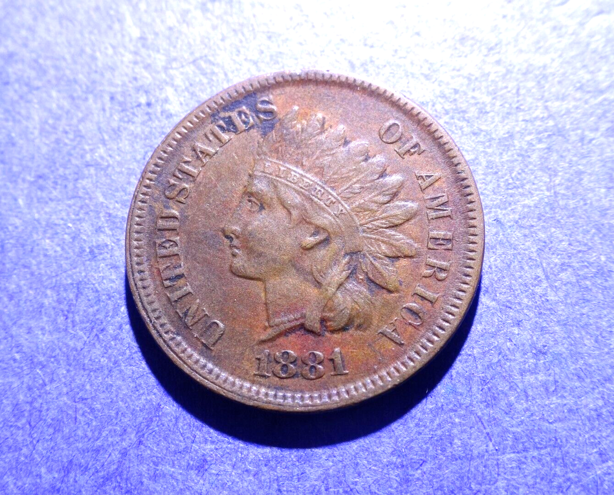 1881 Indian Cent Ch. XF | eBay