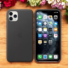 Official/Original/Genuine Apple (iPhone 11 PRO MAX) Silicone Case Cover - Black