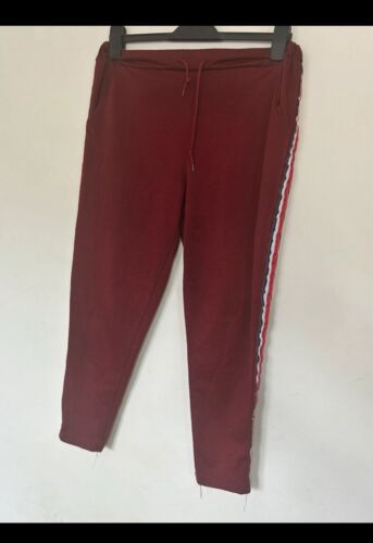 Burgundy Stripe Tracksuit 10 - Picture 3 of 7