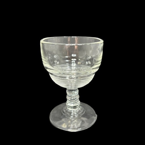 Anchor Hocking Manhattan Art Deco Cordial Sherry Wine Glass 4 Set Vintage 1930s - Picture 3 of 4