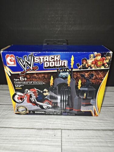 WWE Stackdown Undertaker's Entrance Building Set 21001 Wrestling Kids Toys NEW - Picture 3 of 10