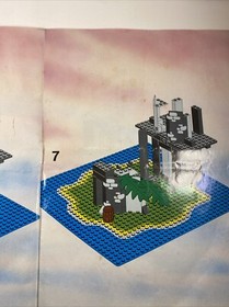 Vintage LEGO 6270 Forbidden Island - Instructions Manual 1989