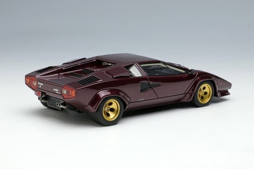 Maquillaje EM447D 1/43 Lamborghini Countach LP5000 QV 1985 púrpura EIDOLON LIMITED - Imagen 4 de 7