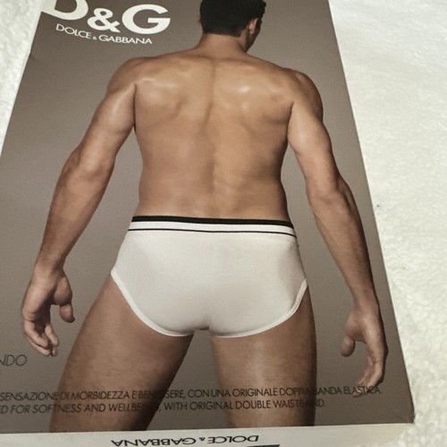 Dolce & Gabbana Brando Brief Black/white Men's Size XS - Picture 2 of 8