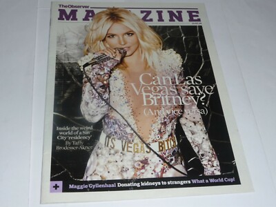 The Observer Magazine (13/7/14) - Britney Spears cover