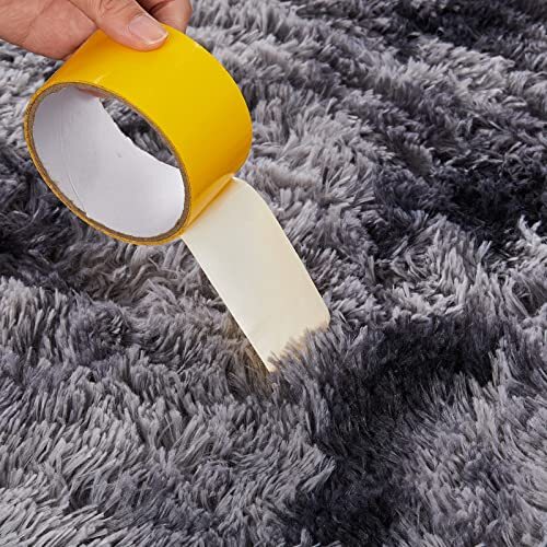 Soft Shaggy Area Rug for Bedroom, 5x8 Feet Fluffy Shag Carpet for Living Room - Picture 6 of 8