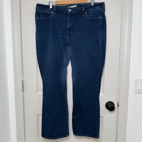 Levis Women 20W 415 Classic Kick Bootcut Jeans Stretch Flare Boho Hippie Western