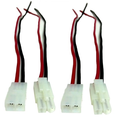 2 Pack 14 GA Gauge 2 Pin Male Female Quick Disconnect Polarized Wire Auto - Picture 11 of 19