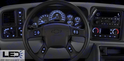 Ice Blue Radio DiY Led Upgrade Kit GM Trucks and SuV's - Bild 3 von 24
