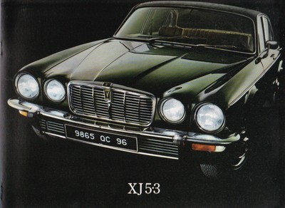 1976 JAGUAR SERIES II XJ12 5.3 Large Format Brochure