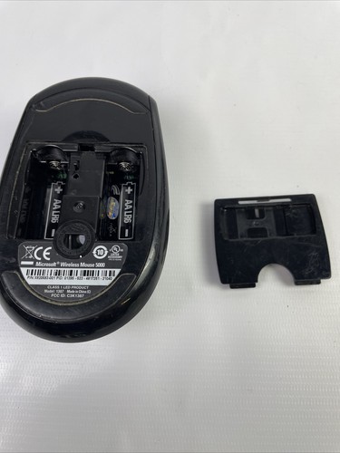 Microsoft Wireless Mouse 5000 Model 1387 ONLY! NO RECEIVER DONGLE - Picture 8 of 8