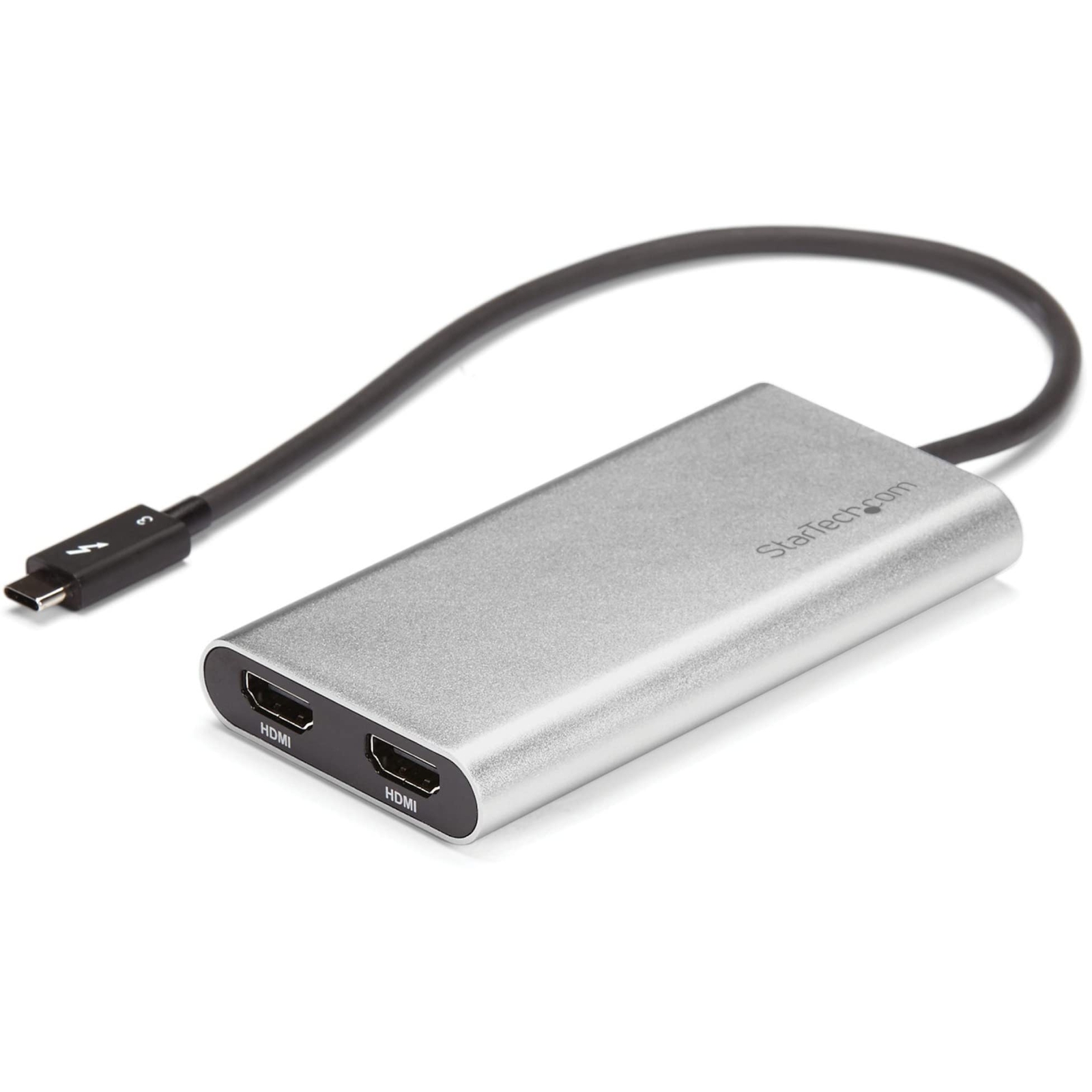 StarTech.com Thunderbolt 3 to Dual HDMI 2.0 Adapter - 4K 60Hz Thunderbolt 3 Cert