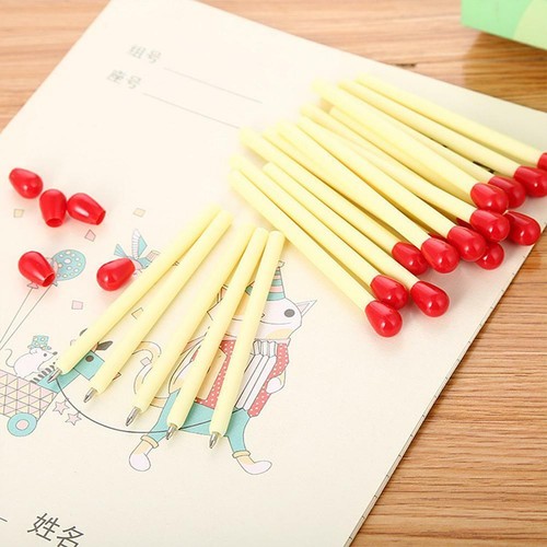 Neuheit Matchstick Ballpoint Stift School Supplies Briefpapier Match у}} - Picture 6 of 11