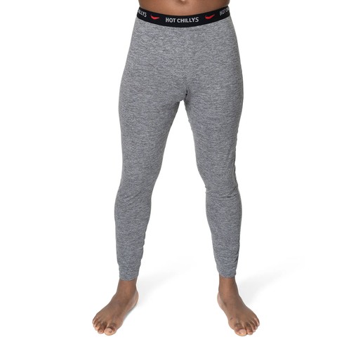 HOT CHILLYS Mens Clima-Tek Gray Heather Bottom (HC5603-542) - Picture 2 of 5
