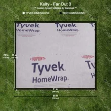 Tyvek Footprint for the Kelty Far Out 3 Tent