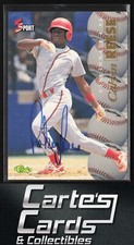 Calvin Reese 1995 Classic Five Sport #NNO Autographs Cincinnati Reds Auto