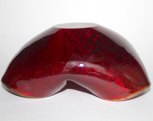 Vintage MURANO Piatto Cenere CENEDESE Ciotola ArT GLaSs Italia DA ROS Tutti Frutti - Foto 12 di 22
