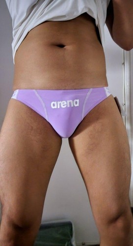 Arena Japanese-style ASTIN202202C Men's Competition Brief Style Swimsuit - Picture 10 of 21