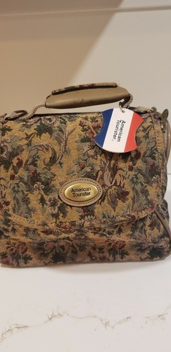 Tapestry American Tourister Travel Bag Carry on Case 13"X7"X8" Classic Clean - Picture 4 of 12