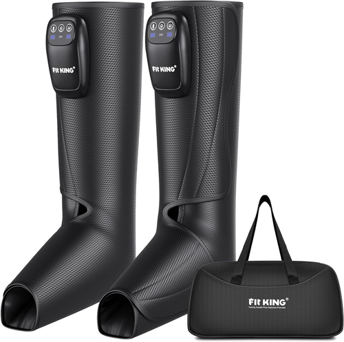Cordless Foot and Leg Massager, Rechargeable Foot and Calf Massage Boots, Portab - Picture 11 of 12