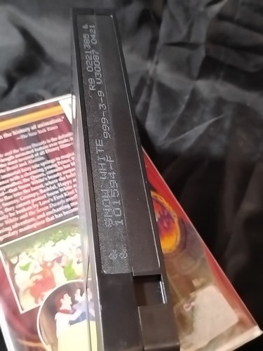 Walt Disney Masterpiece Collection Snow White And The Seven Dwarves VHS. Upsta6 - Picture 10 of 10