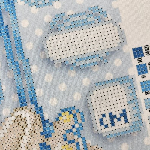 Kit de bordado de cuentas métricas hágalo usted mismo kit artesanal para niños cuentas estampadas zpl-013-b - Imagen 12 de 18