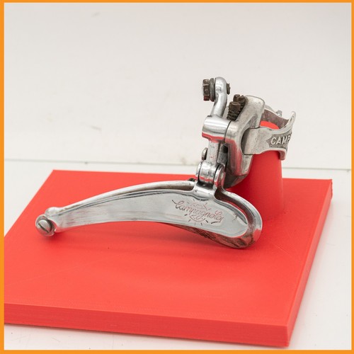 1052/1 CAMPAGNOLO NUOVO RECORD 70s FRONT DERAILLEUR ROAD BIKE VINTAGE CLAMP ON - Picture 1 of 7