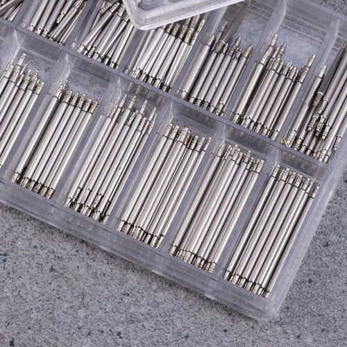 360pcs Watchmaker Watch Band Spring Bars Strap Link Pins Steel Repair Remove Kit - Picture 4 of 6