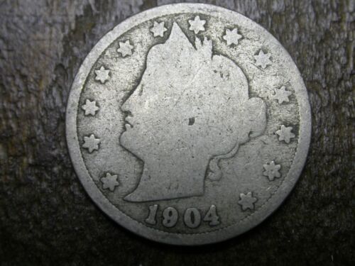 Liberty V Nickel Lot-Lot of 9 Coins-1904 through 1912P-For your Album-SEE PICS!! - Picture 3 of 23