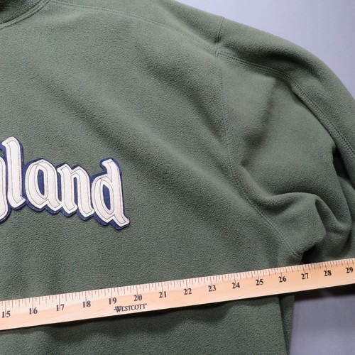 Disneyland Herren XXL Grün Fleece Quarter Zip Langarm Pullover Sweater - Bild 10 von 15