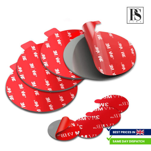 3M DOPPELSEITIGE PADS stark schwer VHB Kleber Befestigungsband rund quadratisch UK - Bild 6 von 10