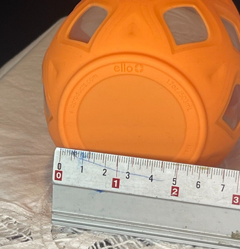 Ello cru 17 oz Stemless wine glass with silicone sleeve set of 4 - Picture 4 of 4