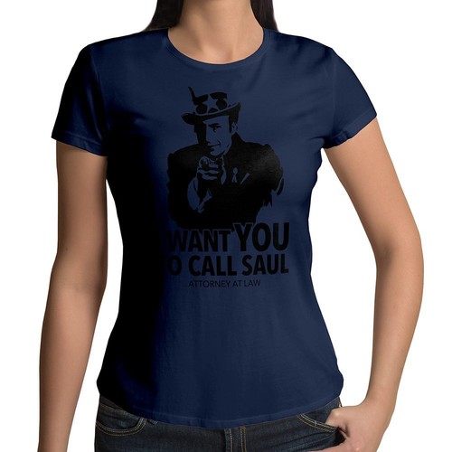 Better Call Uncle Saul Breaking Bad Funny Cool Womens Juniors Girls Tee T-Shirt - Picture 6 of 27