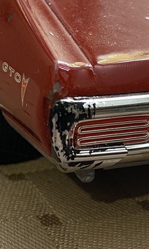 Johnny Lightning 1:24 1968 Pontiac GTO Coupe Vintage Used Nice See Pics Rare! - Picture 10 of 21