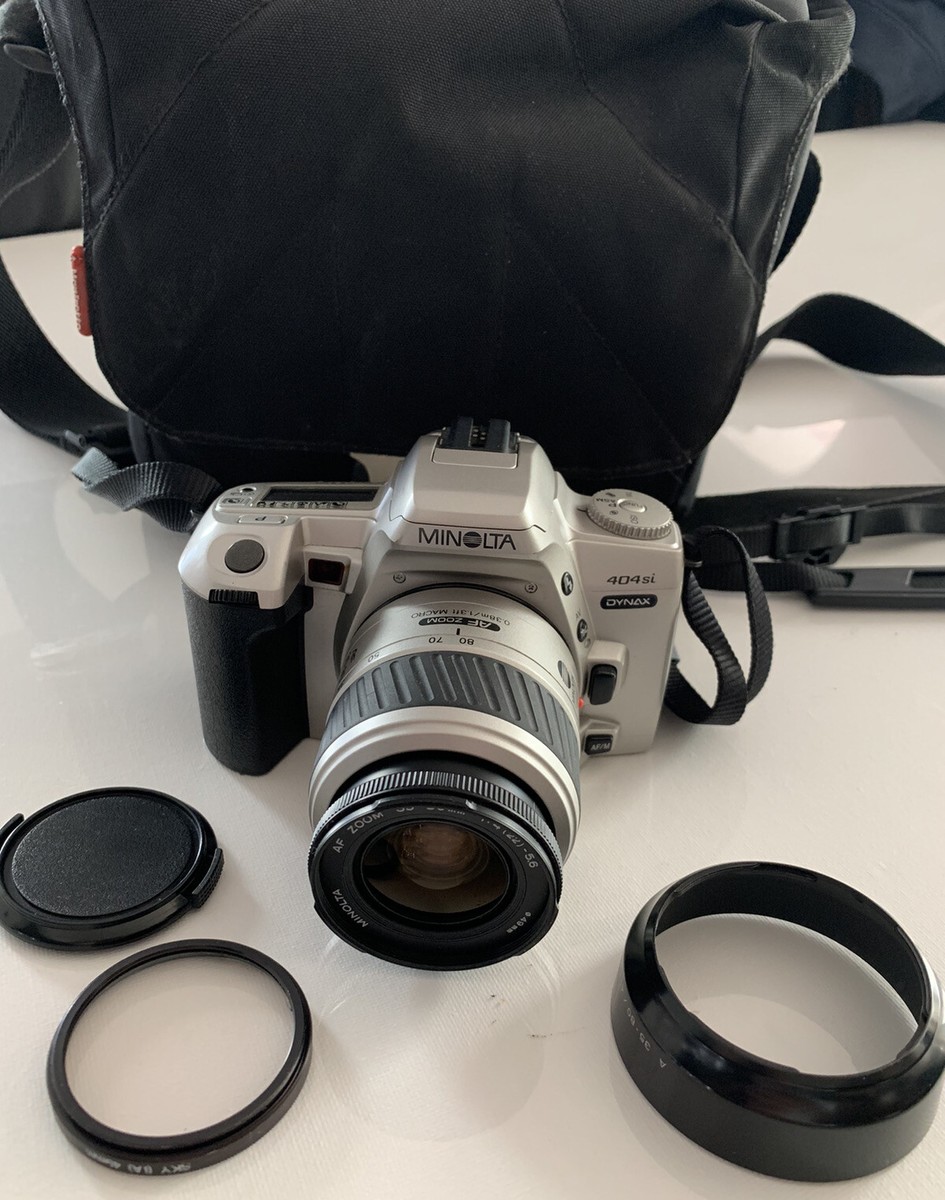 MINOLTA DYNAX 404Si With / 35-80mm AF ZOOM LENS Film Tested