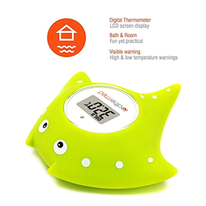 Mothermed Baby Bath Thermometer and Floating Bath Toy Bathtub and Swimming Pool