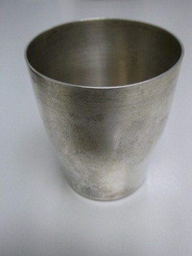 KA994-Sterling Silber Becher Höhe 7 cm Innen d.m 6 cm Gewicht 76,6 Gramm - Bild 2 von 8