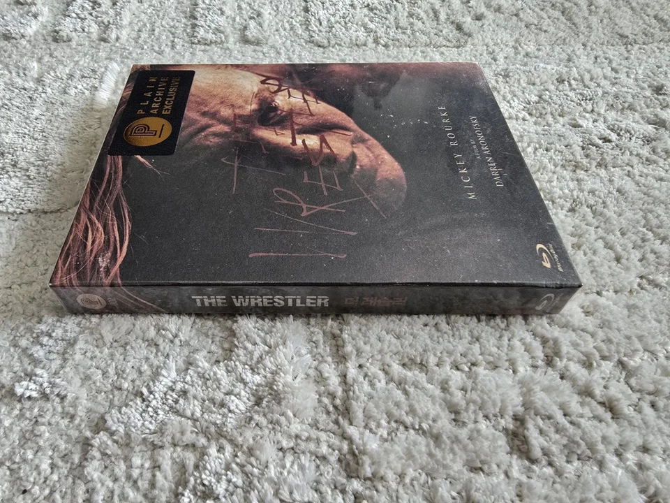 The Wrestler Plain Archive Exclusive #2 Keep Case Full Slip Blu ray - BRAND NEW - Image 3 of 4