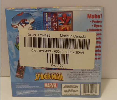 The Amazing Spiderman Print Studio PC DVD Rom Marvel - Picture 2 of 3