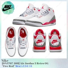 Nike Air Jordan 3 Retro OG Fire Red 2022 DN3707-160 Men's US4-14 NEW