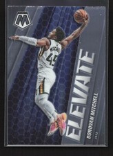 2021-22 Panini Mosaic Elevate Donovan Mitchell #24 Utah Jazz