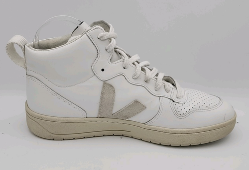 Veja V-15 Leather- White/ Natural - Men’s  Sneakers Size US 10 Made In Brazil - Bild 4 von 24